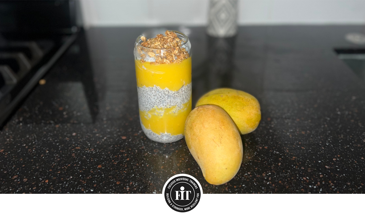 Mango Chia Seed Pudding - Fit Recipes